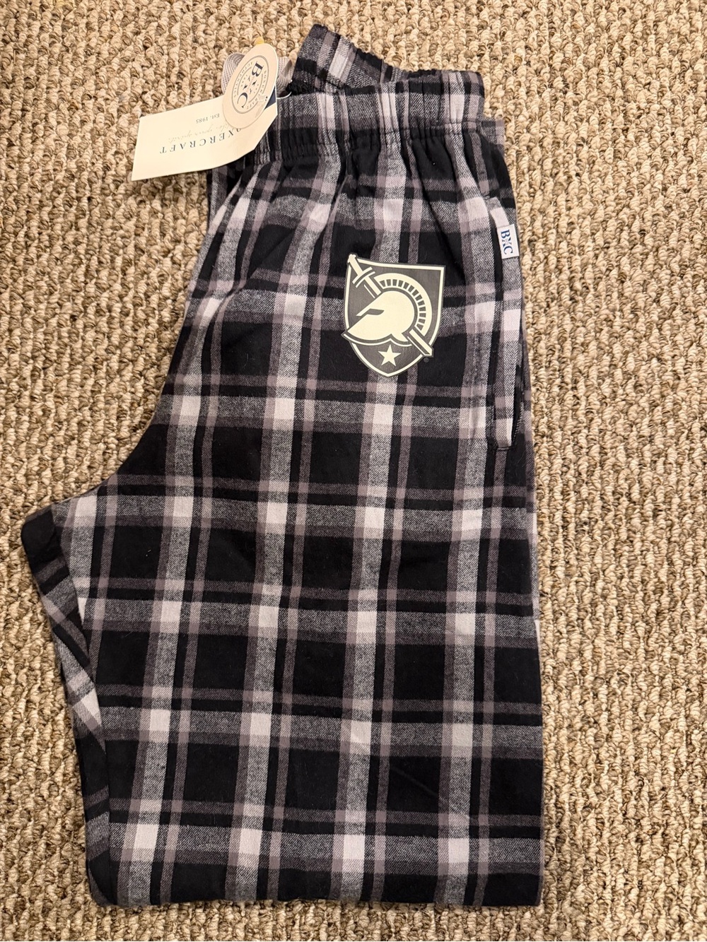 NWT Women’s XS Army Flannel Pants by Boxercraft
